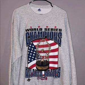 1995 Atlanta Braves World Series pullover